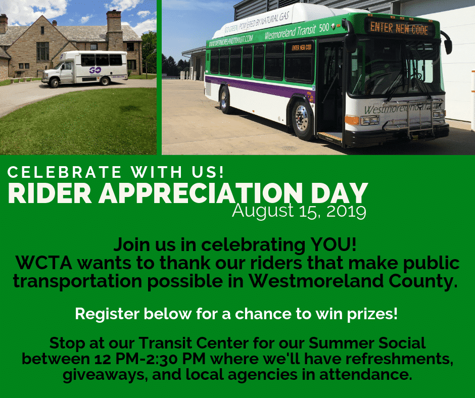 Rider Appreciation Day Announcement 